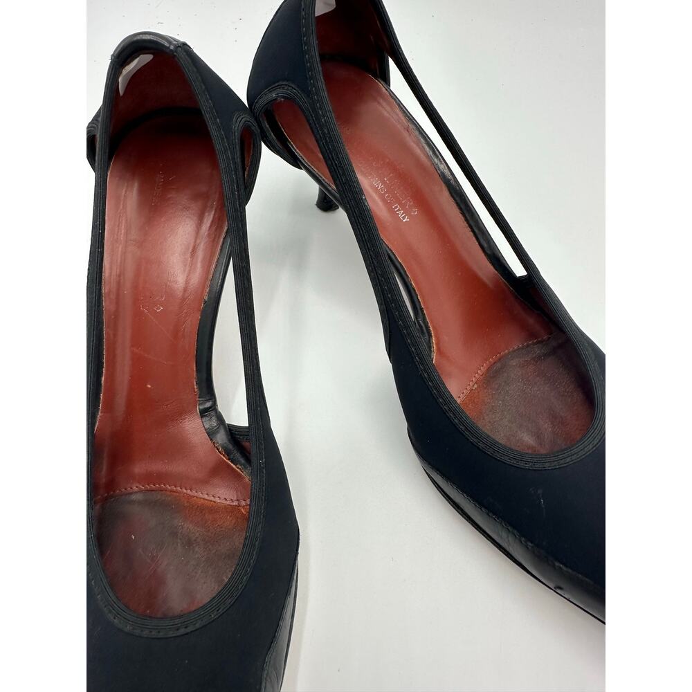 Donald J Pliner Heels Size 10 in Black - Picture 7 of 9